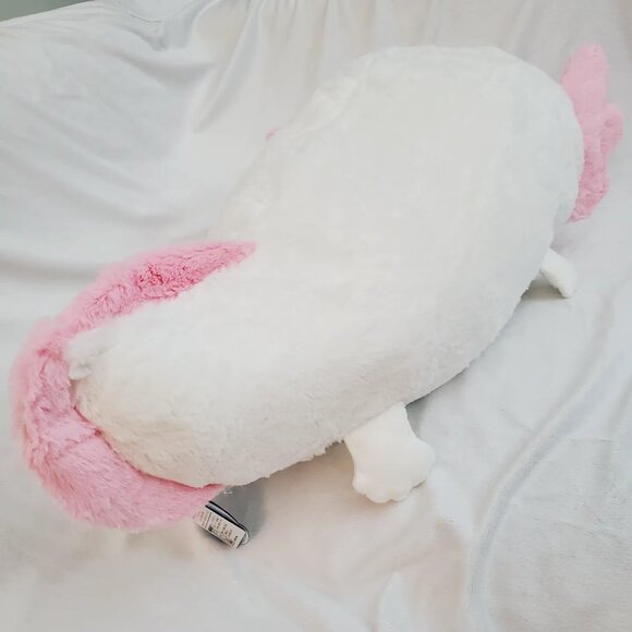 Yurutto Whoopers Axolotl Plushy (White) - Picture 5 of 6